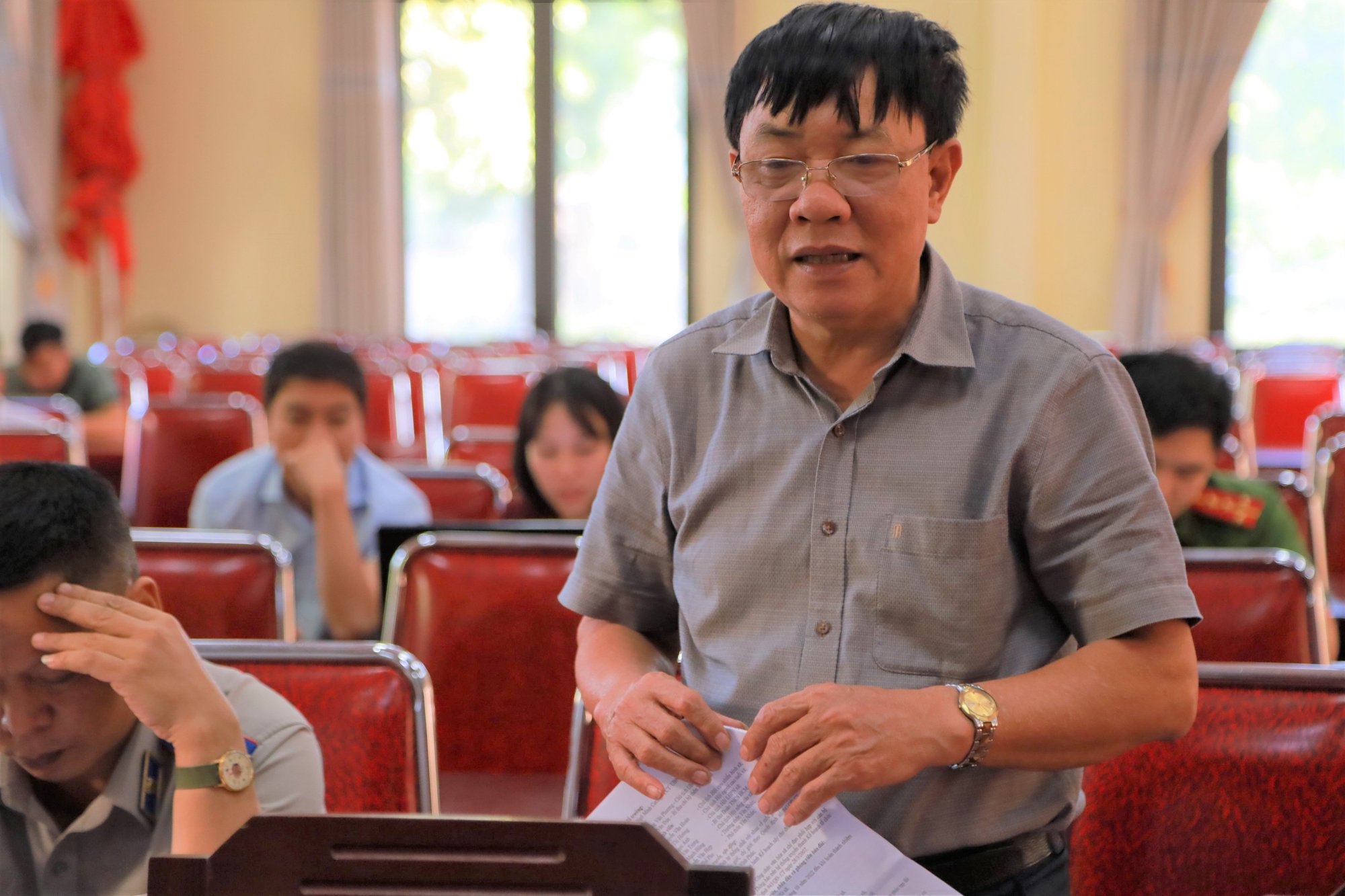 Xã Tiền Phong tổ chức cắm mốc giới, chỉ giới thửa đất số 33, tờ bản đồ 20 theo Quyết định số 943/QĐ-CT của Chủ tịch UBND tỉnh Vĩnh Phúc - Ảnh 2.