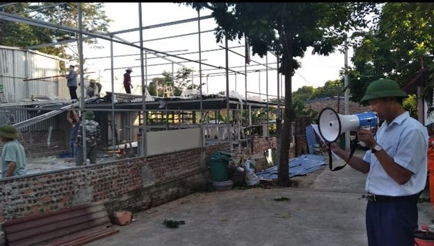 Mê Linh: Cưỡng chế các trường hợp vi phạm trong lĩnh vực đất đai - Ảnh 1. Mê Linh: Cưỡng chế các trường hợp vi phạm trong lĩnh vực đất đai - Ảnh 1.