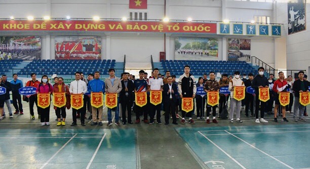 Giải Cầu lông mở rộng huyện Mê Linh năm 2022, chào năm mới 2023 - Ảnh 1. Giải Cầu lông mở rộng huyện Mê Linh năm 2022, chào năm mới 2023 - Ảnh 1.
