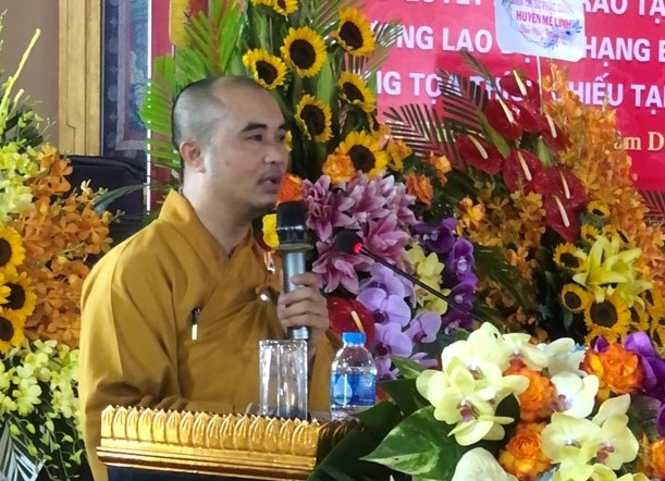 Hà Nội: Lễ tạ Pháp Hạ trường Trung Hậu và công bố quyết định trao tặng Huân chương lao động Hạng Ba cho TT. Thích Chiếu Tạng - Phật Sự Online - Ảnh 1.