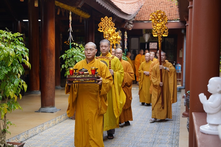 Hà Nội: Lễ tạ Pháp Hạ trường Trung Hậu và công bố quyết định trao tặng Huân chương lao động Hạng Ba cho TT. Thích Chiếu Tạng - Phật Sự Online - Ảnh 10.