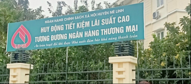 UBND xã Tiền Phong phối hợp với Ngân hàng Chính sách xã hội huyện Mê Linh tiếp tục đẩy mạnh công tác tuyên truyền về huy động tiền gửi tiết kiệm - Ảnh 1.