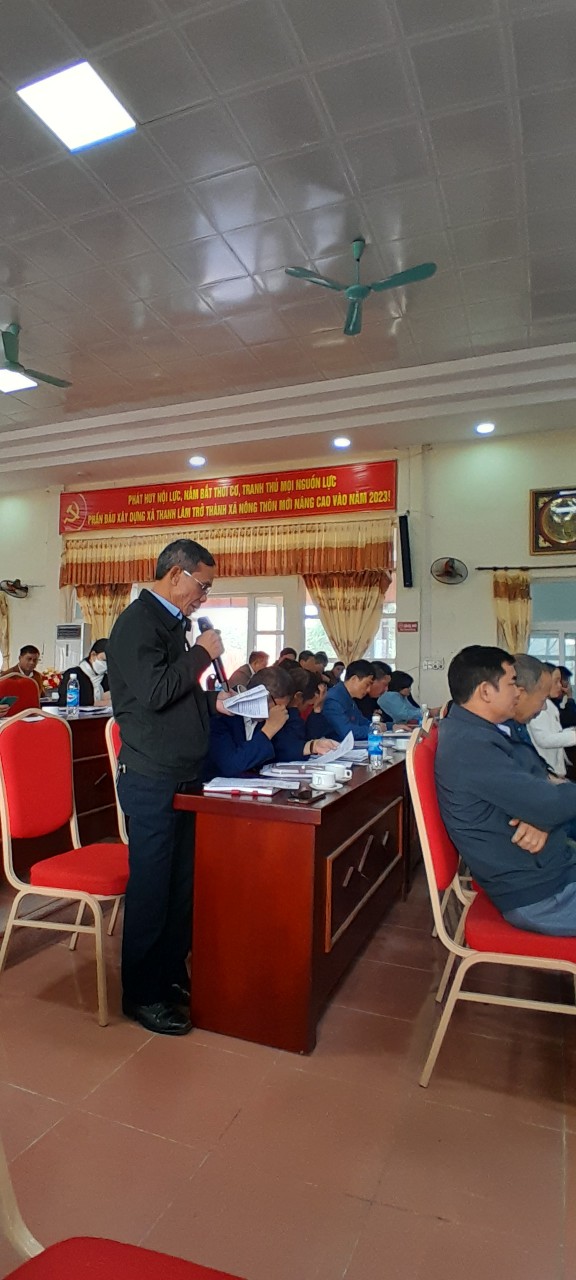 HĐND xã Thanh Lâm tổ chức thành công kỳ họp thứ 8- HĐND xã, nhiệm kỳ 2021-2026- Ảnh 8.