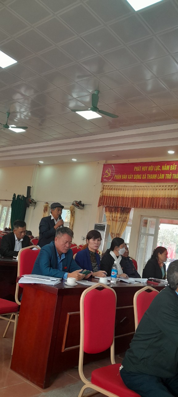 HĐND xã Thanh Lâm tổ chức thành công kỳ họp thứ 8- HĐND xã, nhiệm kỳ 2021-2026- Ảnh 7.