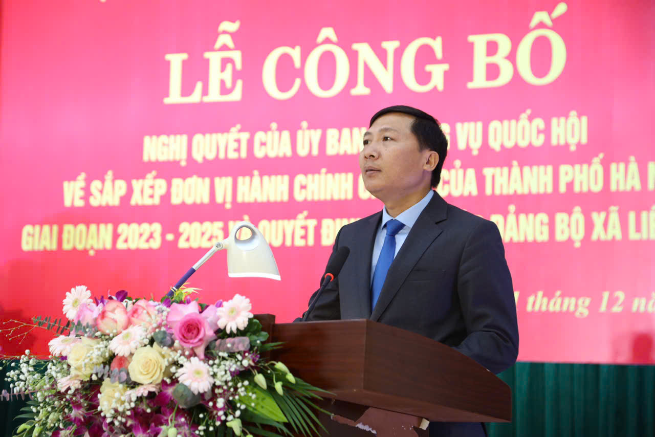 Huyện Mê Linh Công bố và ra mắt Đảng bộ xã Liên Mạc theo Nghị quyết của Ủy ban Thường vụ Quốc hội- Ảnh 3. Huyện Mê Linh Công bố và ra mắt Đảng bộ xã Liên Mạc theo Nghị quyết của Ủy ban Thường vụ Quốc hội- Ảnh 3.