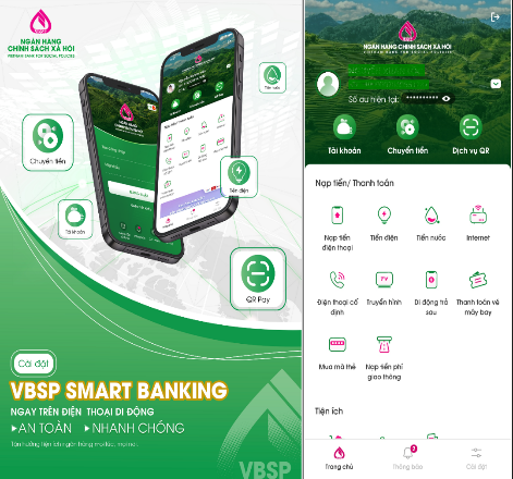 UBND xã Tiến Thắng và Ngân hàng Chính sách xã hội thông báo phí sử dụng dịch vụ Mobile Banking- Ảnh 1.