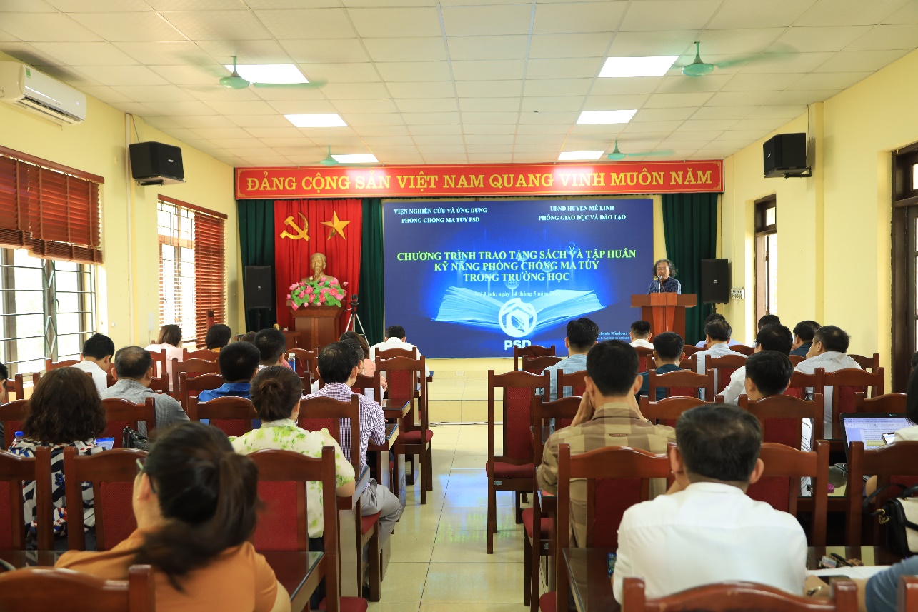 Ngành Giáo dục huyện Mê Linh tích cực phòng, chống ma túy trong trường học- Ảnh 2.