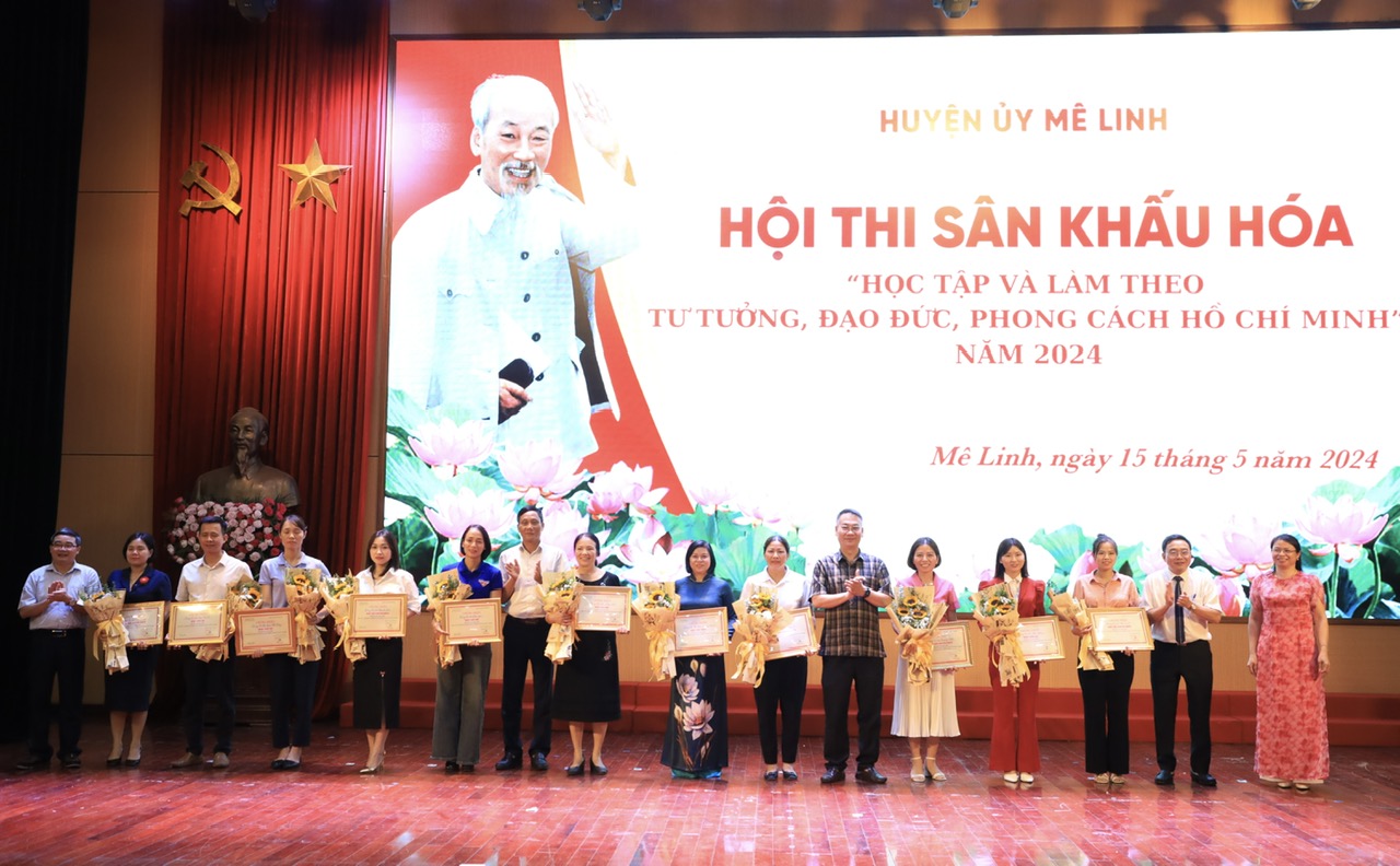 Mê Linh: Sôi nổi Hội thi "Học tập và làm theo tư tưởng, đạo đức, phong cách Hồ Chí Minh" năm 2024- Ảnh 3.