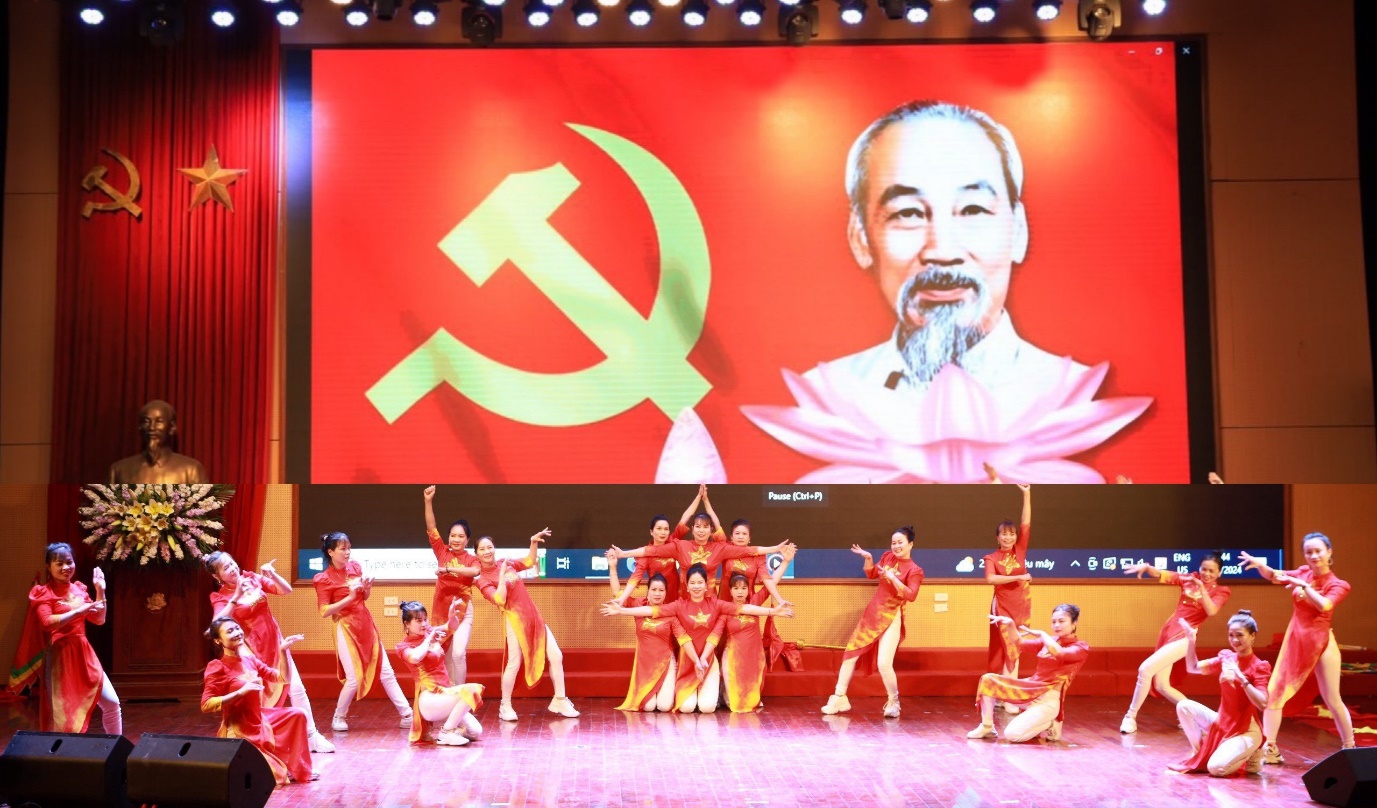 Huyện Mê Linh tổ chức Hội thi đồng diễn dân vũ thể thao chào mừng sinh nhật Bác- Ảnh 2. Huyện Mê Linh tổ chức Hội thi đồng diễn dân vũ thể thao chào mừng sinh nhật Bác- Ảnh 2.