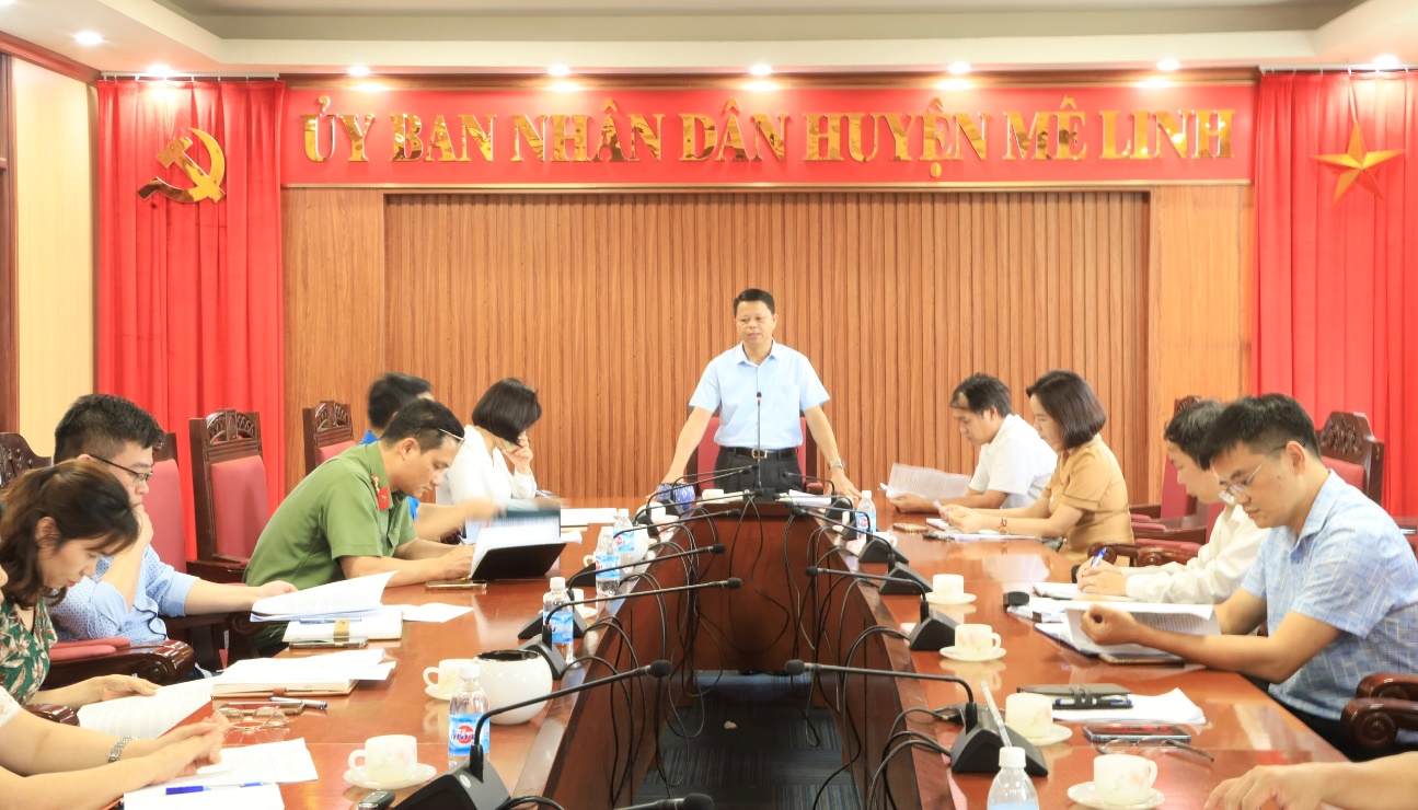 Huyện Mê Linh sẵn sàng cho công tác thi và tuyển sinh năm học 2024-2025- Ảnh 1. Huyện Mê Linh sẵn sàng cho công tác thi và tuyển sinh năm học 2024-2025- Ảnh 1.