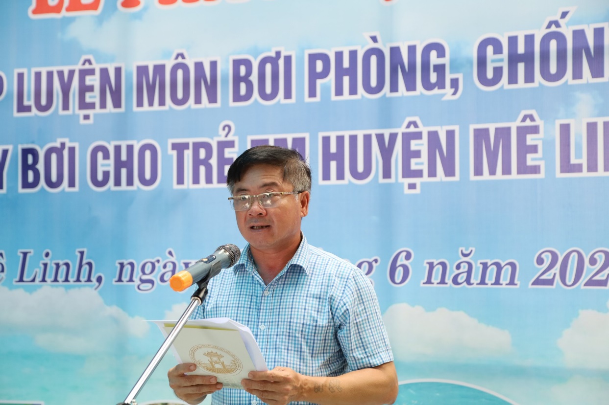 Mê Linh: Khai mạc lớp dạy bơi miễn phí cho trẻ em năm 2024- Ảnh 1. Mê Linh: Khai mạc lớp dạy bơi miễn phí cho trẻ em năm 2024- Ảnh 1.