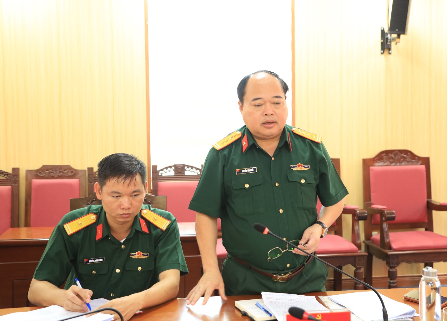 Đảng ủy Quân sự huyện Mê Linh ra Nghị quyết lãnh đạo thực hiện nhiệm vụ 6 tháng cuối năm 2024- Ảnh 2. Đảng ủy Quân sự huyện Mê Linh ra Nghị quyết lãnh đạo thực hiện nhiệm vụ 6 tháng cuối năm 2024- Ảnh 2.