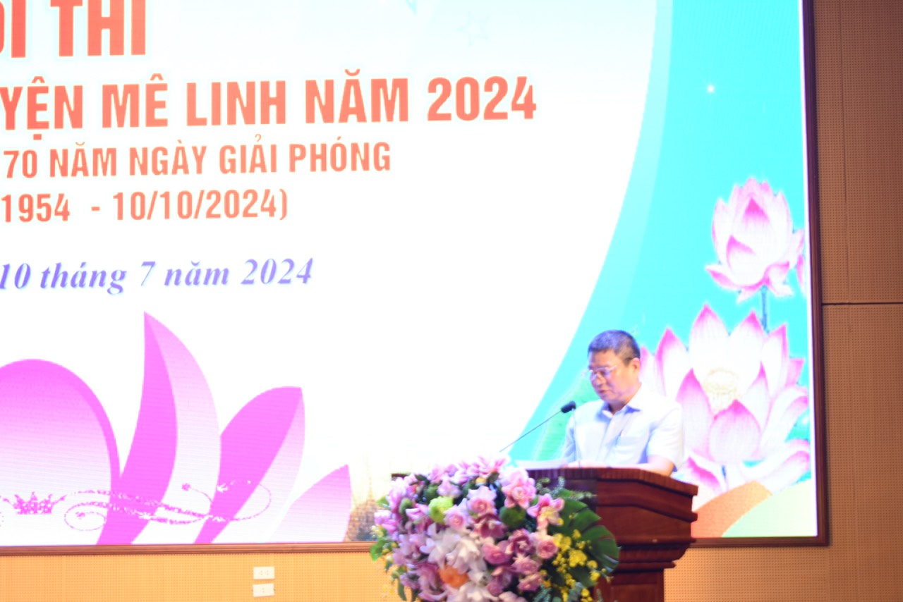 Sổi nổi Hội thi "Dân vận khéo" huyện Mê Linh năm 2024- Ảnh 2.