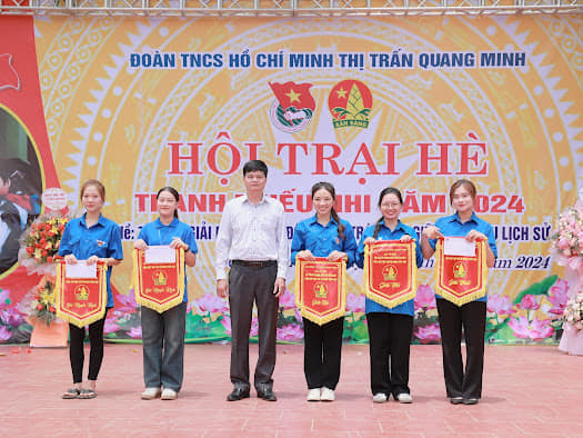 Sôi nổi Hội trại hè thanh thiếu nhi thị trấn Quang Minh năm 2024- Ảnh 3. Sôi nổi Hội trại hè thanh thiếu nhi thị trấn Quang Minh năm 2024- Ảnh 3.