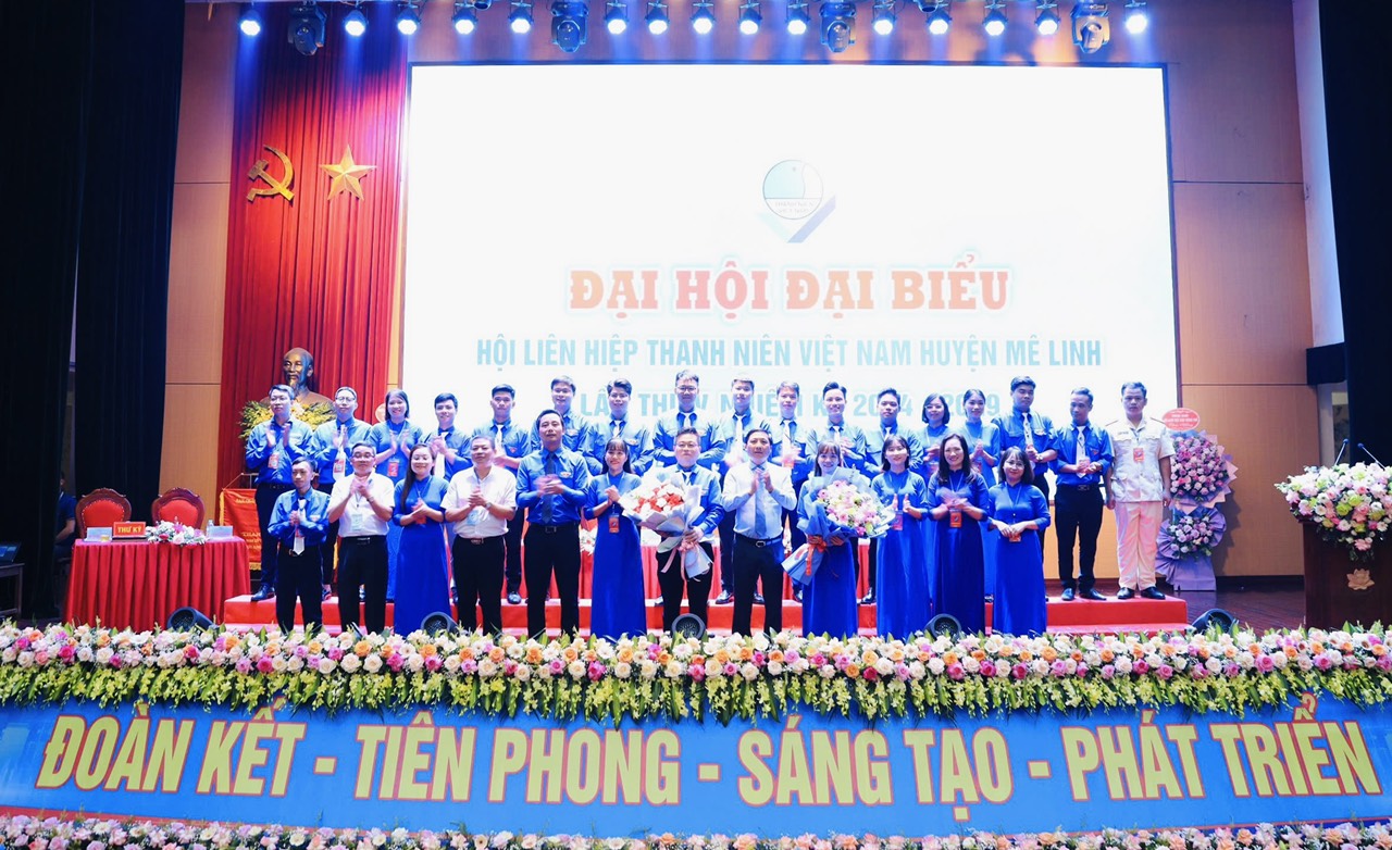 Đại hội đại biểu Hội Liên hiệp thanh niên Việt Nam huyện Mê Linh lần thứ V, nhiệm kỳ 2024 - 2029- Ảnh 2. Đại hội đại biểu Hội Liên hiệp thanh niên Việt Nam huyện Mê Linh lần thứ V, nhiệm kỳ 2024 - 2029- Ảnh 2.