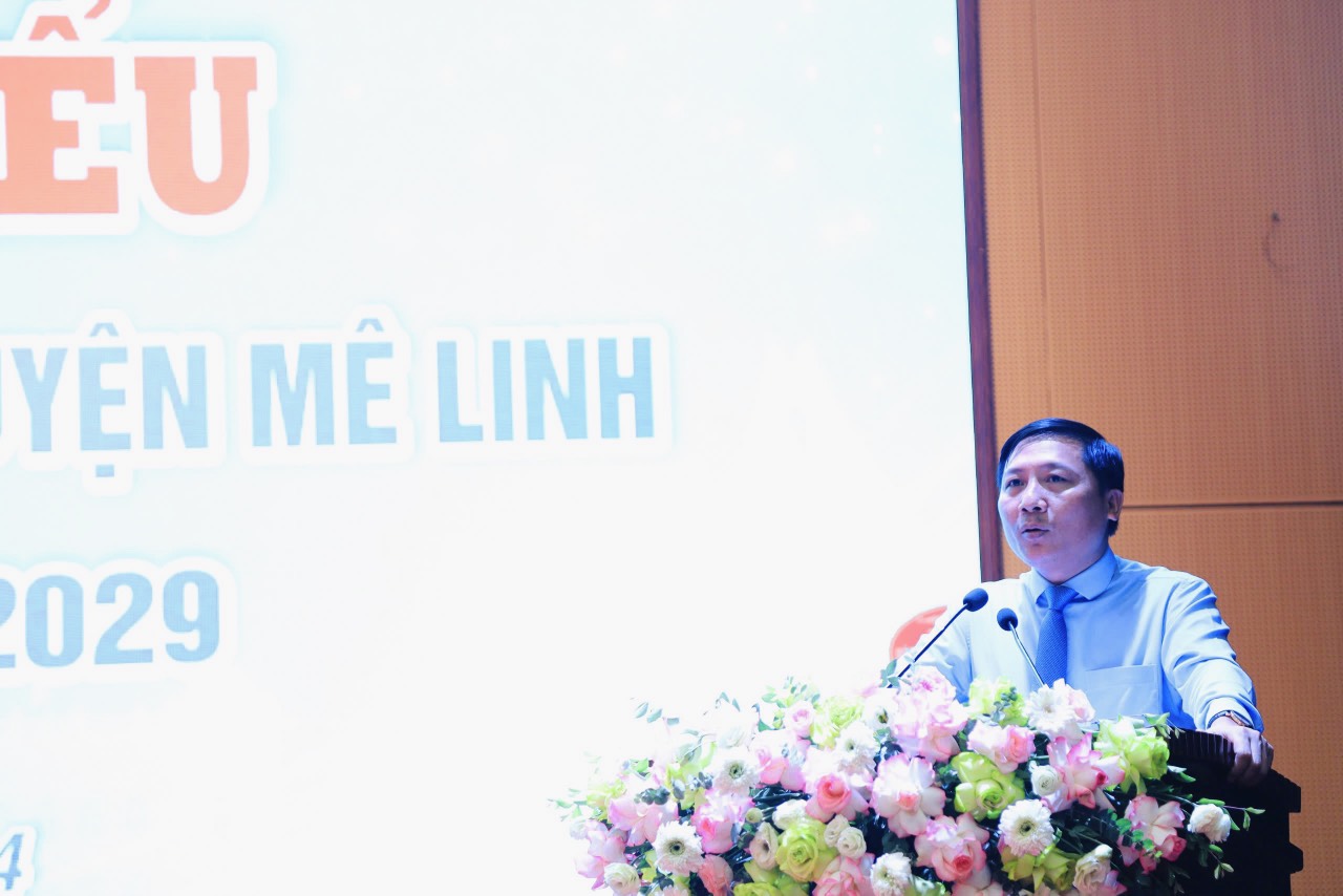 Đại hội đại biểu Hội Liên hiệp thanh niên Việt Nam huyện Mê Linh lần thứ V, nhiệm kỳ 2024 - 2029- Ảnh 3. Đại hội đại biểu Hội Liên hiệp thanh niên Việt Nam huyện Mê Linh lần thứ V, nhiệm kỳ 2024 - 2029- Ảnh 3.