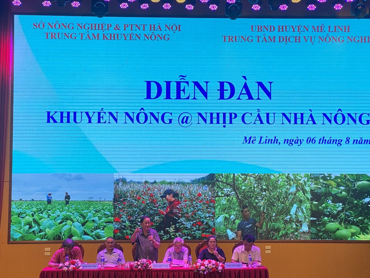 Mê Linh: Sôi nổi Diễn đàn Khuyến nông @ Nhịp cầu nhà nông- Ảnh 2.