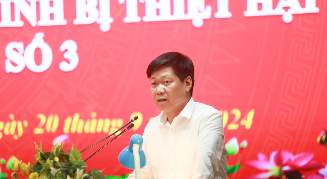 Thị trấn Quang Minh phát động ủng hộ các tỉnh bị thiệt hại do cơn bão số 3 (Bão Yagi)- Ảnh 1.