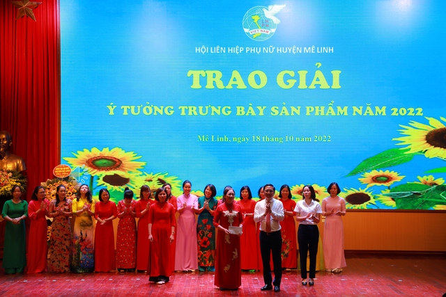 Ngày hội &quot;Phụ nữ Mê Linh sáng tạo&quot; nhân kỷ niệm 92 năm thành lập Hội LHPN Việt Nam và ngày Phụ nữ Việt Nam 20/10 - Ảnh 7.