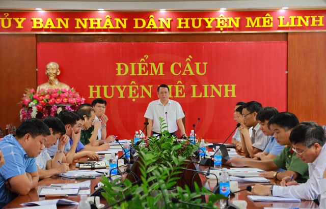 Hội đồng nghĩa vụ quân sự huyện Mê Linh triển khai Kế hoạch tuyển quân năm 2023 - Ảnh 1.