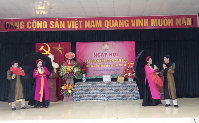 Ngày hội Đại đoàn kết toàn dân tộc thôn Yên Bài - Ảnh 13.