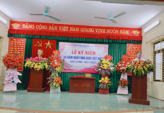 Xã Vạn Yên: Kỷ niệm 40 năm ngày Nhà giáo Việt Nam (20/11/1982-20/11/2022) - Ảnh 10.