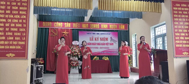 Xã Tự Lập long trọng tổ chức lễ kỷ niệm 40 năm ngày Nhà giáo Việt Nam (20/11/1982 – 20/11/2022) - Ảnh 19.
