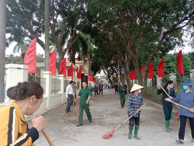 Xã Vạn Yên tổ chức Lễ phát động “Tổng vệ sinh môi trường” trên địa bàn xã Vạn Yên chào mừng huyện Mê Linh đạt chuẩn nông thôn mới - Ảnh 16.