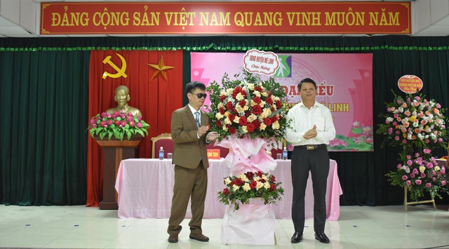 Hội Người mù huyện Mê Linh tổ chức thành công Đại hội đại biểu lần thứ VIII, nhiệm kỳ 2022 - 2027 - Ảnh 2.