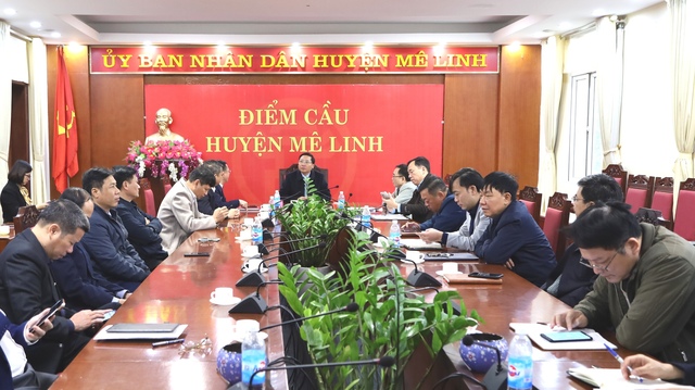 Mê Linh tham dự Hội nghị nghiên cứu, quán triệt Nghị quyết Hội nghị Trung ương 6, khóa XIII - Ảnh 2.