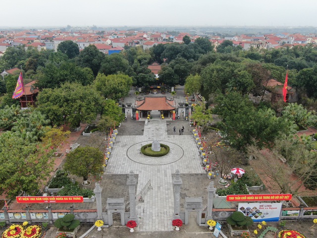 Đền Hai Bà Trưng - Di tích Quốc gia đặc biệt, huyện Mê Linh, thành ...
