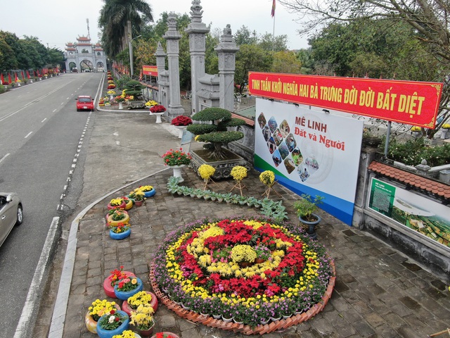 Đền Hai Bà Trưng - Di tích Quốc gia đặc biệt, huyện Mê Linh, thành phố Hà Nội điểm đến hấp dẫn du lịch văn hóa tâm linh đối với du khách thập phương - Ảnh 8.