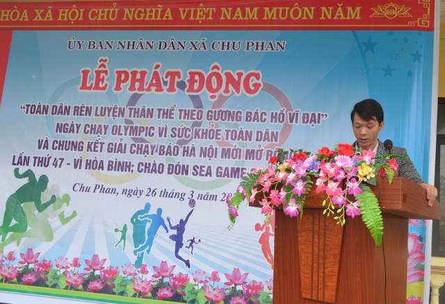 Xã Đại Thịnh và xã Chu Phan phát động Ngày chạy Olympic vì sức khỏe toàn dân và Chung kết Giải chạy Báo Hànộimới mở rộng lần thứ 47 - Vì hòa bình năm 2022 - Ảnh 4.