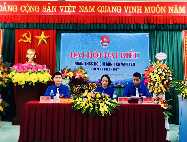 Đại hội đại biểu Đoàn TNCS Hồ Chí Minh xã Vạn Yên nhiệm kỳ 2022-2027 - Ảnh 2.