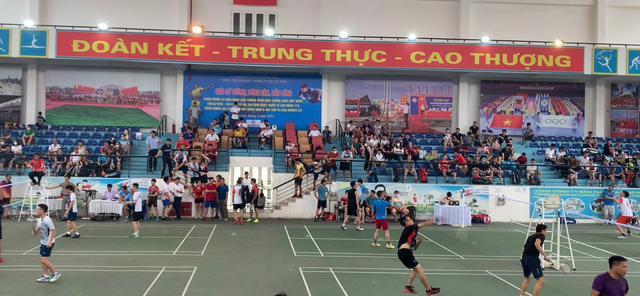 Khai mạc giải Cầu lông huyện Mê Linh năm 2022 - Ảnh 6.