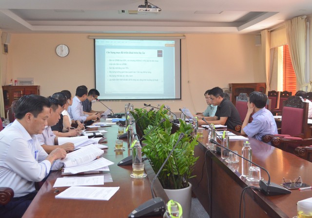 Đồng chí Bí thư Huyện ủy Nguyễn Thanh Liêm làm việc với chủ đầu tư Dự án Khu nhà vườn Kim Quy Villa và Dự án Khu nhà ở ven sông Long Việt - Ảnh 2.