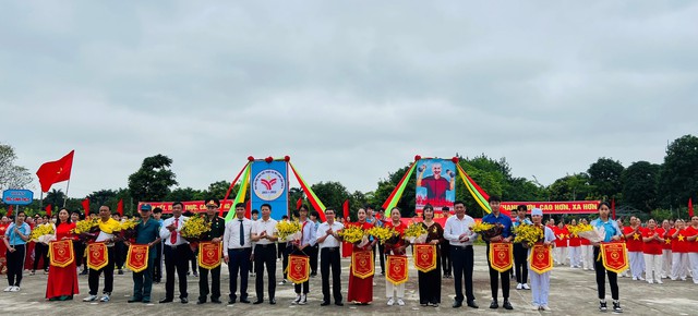 Khai mạc Đại hội TDTT xã Mê Linh lần thứ X năm 2021-2022 - Ảnh 3.