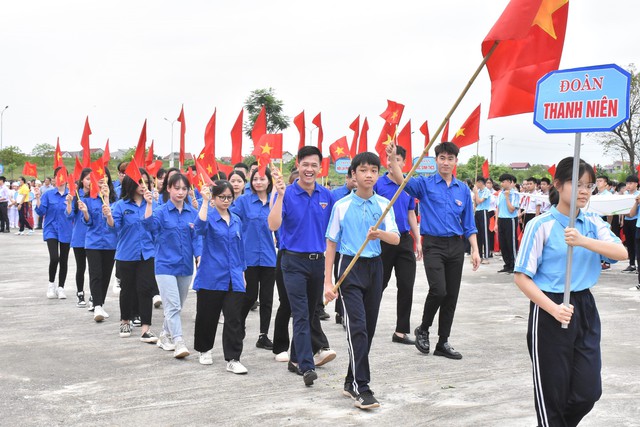 Khai mạc Đại hội TDTT xã Mê Linh lần thứ X năm 2021-2022 - Ảnh 10.