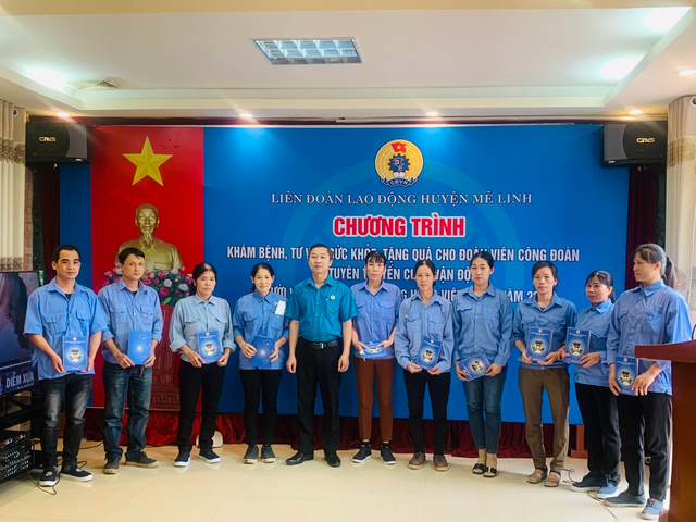 LĐLĐ huyện Mê Linh: Nhiều hoạt động hướng ứng Tháng công nhân 2022 và đợt cao điểm phát triển đoàn viên, thành lập CĐCS - Ảnh 1.