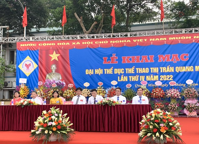 Khai mạc Đại hội TDTT thị trấn Quang Minh lần thứ IX năm 2022 - Ảnh 1.