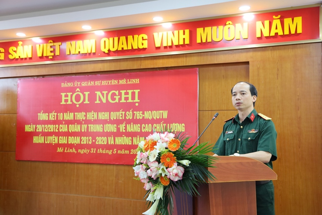 Tổng kết 10 năm thực hiện Nghị quyết số 765-NQ/QUTW của Quân ủy Trung ương về nâng cao chất lượng huấn luyện - Ảnh 2.