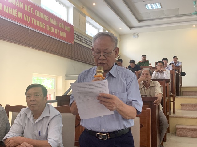 Đại biểu Quốc hội thành phố Hà Nội tiếp xúc cử tri huyện Mê Linh - Ảnh 2.