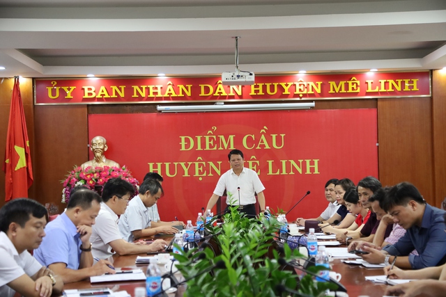 Ban chỉ đạo thi tốt nghiệp huyện Mê Linh họp chuẩn bị cho kỳ thi tốt nghiệp trung học phổ thông năm 2022 trên địa bàn - Ảnh 1.