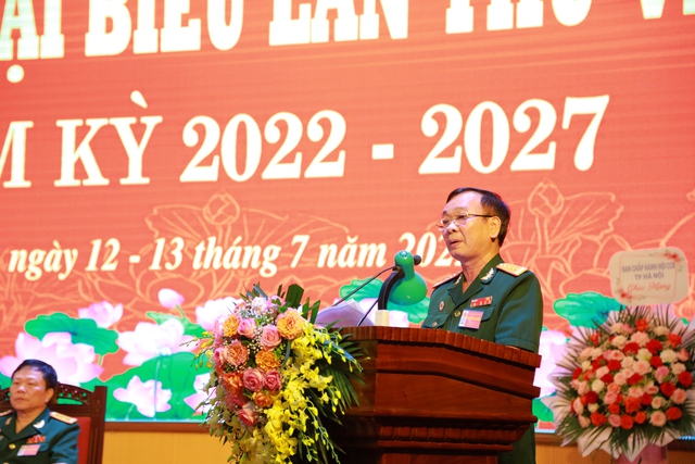 Đại hội Đại biểu Hội Cựu chiến binh huyện Mê Linh lần thứ VII, nhiệm kỳ 2022- 2027 - Ảnh 3. Đại hội Đại biểu Hội Cựu chiến binh huyện Mê Linh lần thứ VII, nhiệm kỳ 2022- 2027 - Ảnh 3.