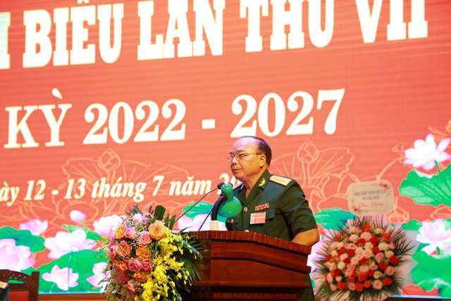 Đại hội Đại biểu Hội Cựu chiến binh huyện Mê Linh lần thứ VII, nhiệm kỳ 2022- 2027 - Ảnh 4. Đại hội Đại biểu Hội Cựu chiến binh huyện Mê Linh lần thứ VII, nhiệm kỳ 2022- 2027 - Ảnh 4.