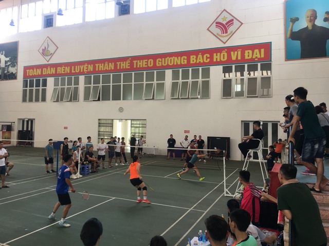 Giải cầu lông mở rộng chào mừng 75 năm ngày Thương binh – liệt sỹ - Ảnh 5. Giải cầu lông mở rộng chào mừng 75 năm ngày Thương binh – liệt sỹ - Ảnh 5.