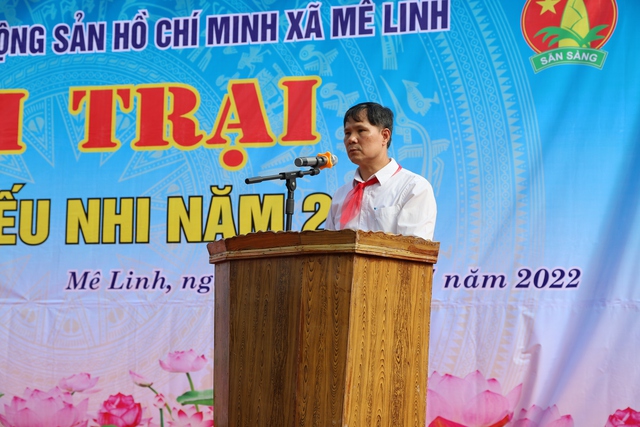 Đoàn thanh niên xã Mê Linh tổ chức Hội trại thanh thiếu nhi năm 2022 - Ảnh 2. Đoàn thanh niên xã Mê Linh tổ chức Hội trại thanh thiếu nhi năm 2022 - Ảnh 2.