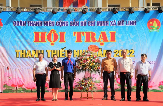 Đoàn thanh niên xã Mê Linh tổ chức Hội trại thanh thiếu nhi năm 2022 - Ảnh 6. Đoàn thanh niên xã Mê Linh tổ chức Hội trại thanh thiếu nhi năm 2022 - Ảnh 6.
