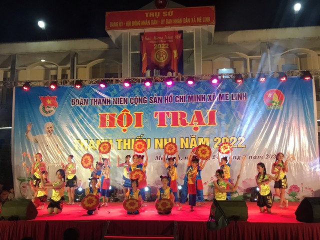 Đoàn thanh niên xã Mê Linh tổ chức Hội trại thanh thiếu nhi năm 2022 - Ảnh 20. Đoàn thanh niên xã Mê Linh tổ chức Hội trại thanh thiếu nhi năm 2022 - Ảnh 20.