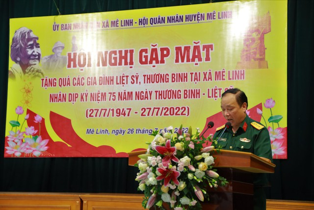 Gặp mặt, tặng quà các gia đình thương binh, liệt sỹ nhân dịp kỷ niệm 75 năm ngày Thương binh – Liệt sỹ - Ảnh 2.